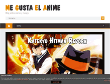 Tablet Screenshot of megustaelanime.com